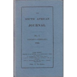 The South African Journal No. 1, January - February 1824
