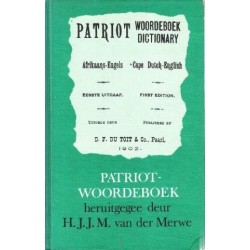 Patriot Woordeboek - Afrikaans/Engels